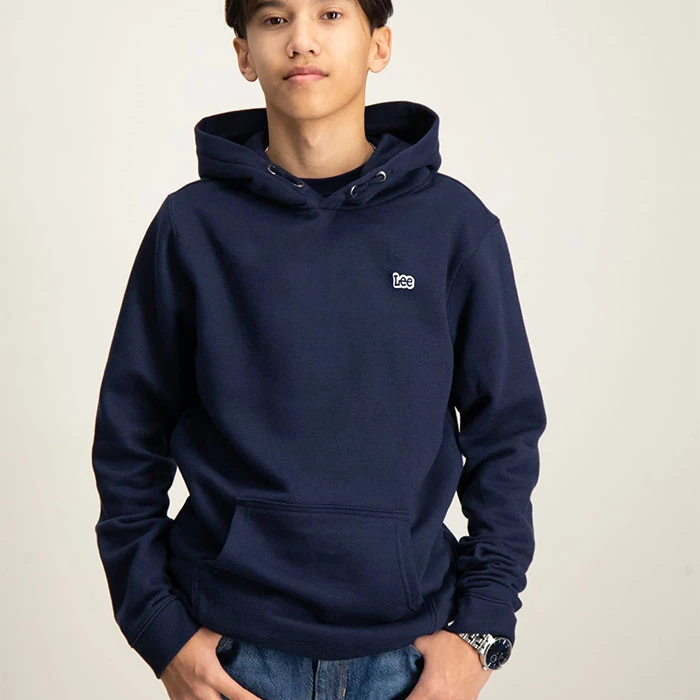 Navy blue fluffy hoodie (1) (1) هودی سرمه ای توکرکی