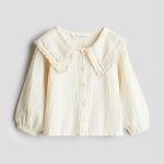 شومیز دخترانه لنین برند H&M