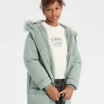 کاپشن بلند سبز sinsay - Image 4