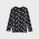 تیشرت استین دار نخی sinsay