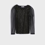 شومیز توری دخترانه از برند SINSAY