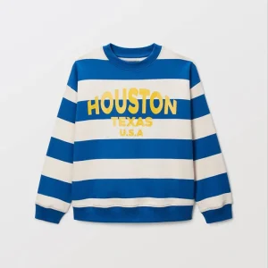 دورس راه راه ابی سفید monoprix