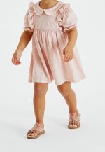 سارافون مجلسی یقه دار و سر  استین چین دار از برند next - Image 2