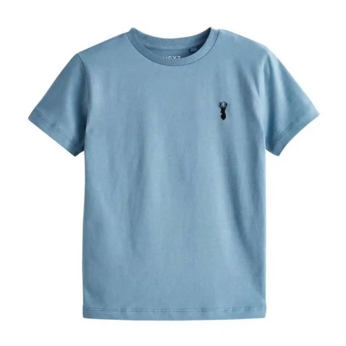 NEXT blue cotton t-shirt for boys (2) تیشرت نخی پسرانه آبی رنگ NEXT