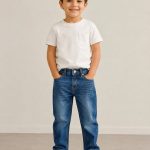 شلوار جین یشمی برند PULL & BEAR