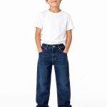 شلوار جین راسته سرمه ای برند PULL & BEAR