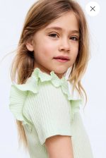 تیشرت کبریتی رنگ کاهویی H&M - Image 3