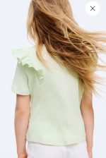 تیشرت کبریتی رنگ کاهویی H&M - Image 4