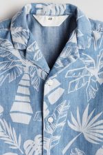 پیراهن جین هاوایی برند H&M - Image 2