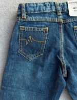 شلوار جین یشمی برند PULL & BEAR - تصویر 3