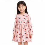 سارافون دخترانه هلوکیتی برند ZARA