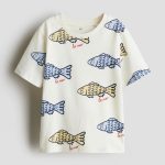 تیشرت نخی پسرانه برند H&M