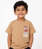 تیشرت نخی طرح سگ برند H&M