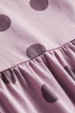 سارافون بنفش طرح دار برند H&M - Image 2