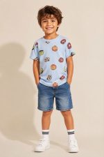 تیشرت نخی برند H&M