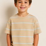 تیشرت شکلاتی برند H&M
