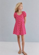 سارافون مجلسی خال خالی برند old navy - Image 6