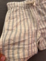 شلوارک راه راه کنف برند ZARA - Image 2