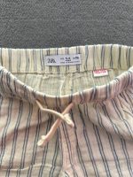 شلوارک راه راه کنف برند ZARA - Image 3