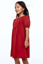 سارافون دخترانه خامه دوزی برند H&M - Image 2