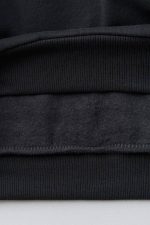 هودی زغالی طرح دار برند zara - Image 3