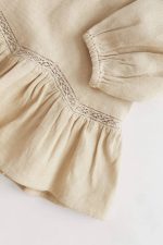 سارافون استین دار خامه دوزی برند zara - Image 2